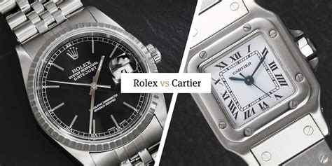 rolex or cartier|cartier versus rolex.